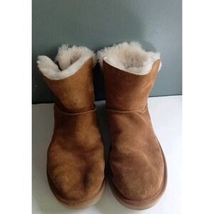 Koolaburra by UGG Brown Suede Sheepskin Shearling Winter Boots‎